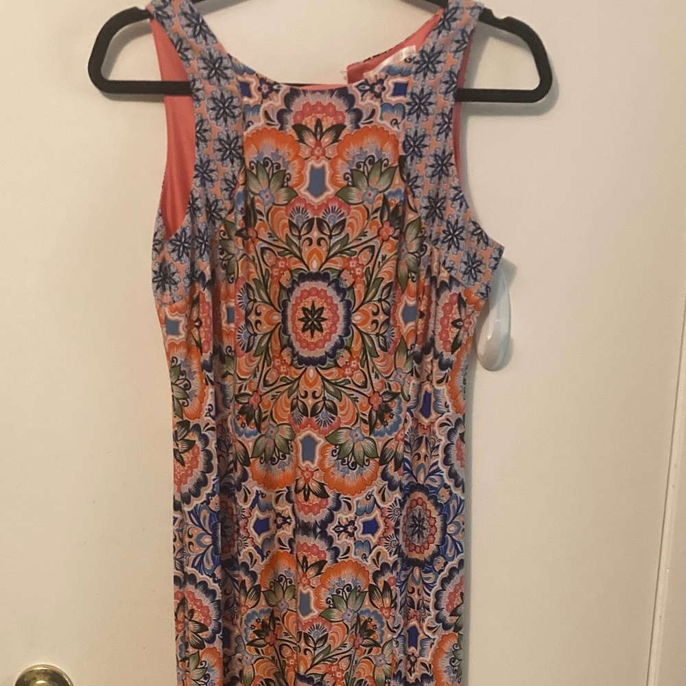 London Times long dress with pretty design in size 8